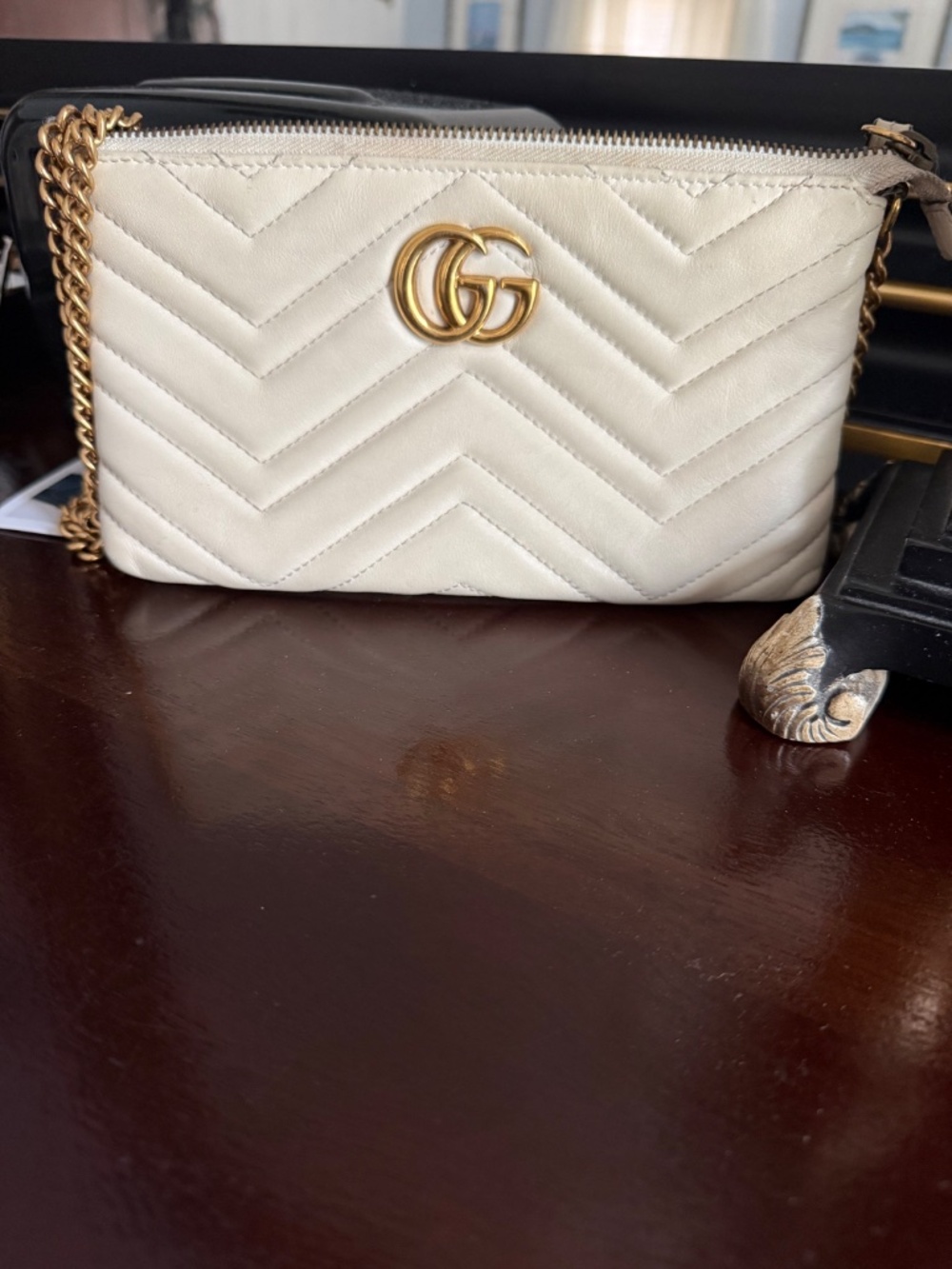 Gucci Beige Chain bag - Picture 5 of 9